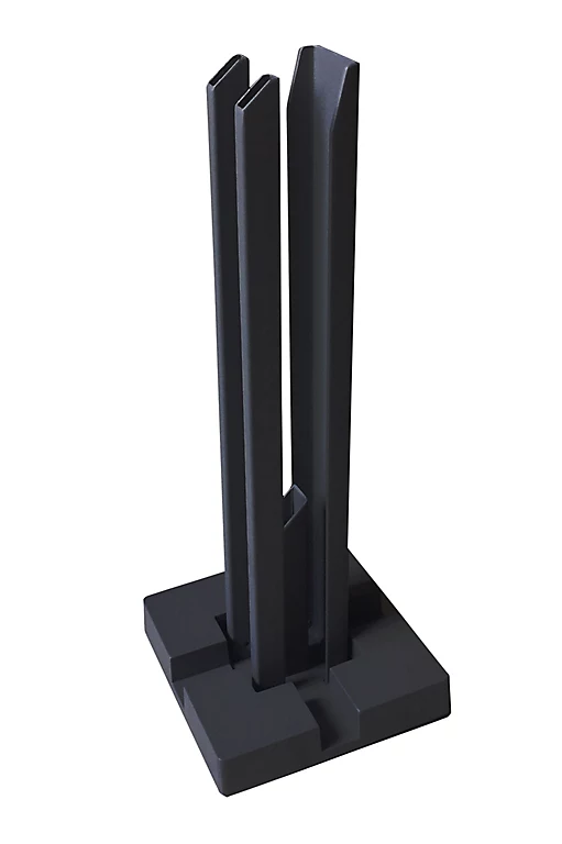 Castorama Base De Poteau Métal Neva Anthracite 15 X 15 X H.40 Cm 3 Castorama Base De Poteau Métal Neva Anthracite 15 X 15 X H.40 Cm