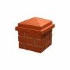 Castorama Chapeau De Pilier Plat 36 X 36 Cm Rouge -Castorama Shop chapeau de pilier plat 36 x 36 cm rouge3700227919051 01c
