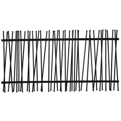 Castorama Clôture Acier GoodHome Neva Anthracite RAL 7021 180 X H.180 Cm