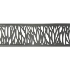 Castorama Décor Feuille Aluminium Neva Taupe