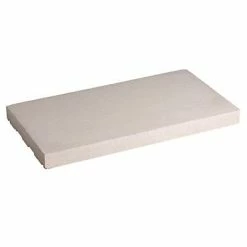 Castorama Dessus De Muret Plat Blanc 50 X 25 Cm