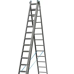 Castorama Échelle Multiposition 3 x 14 Marches - 9,8 m