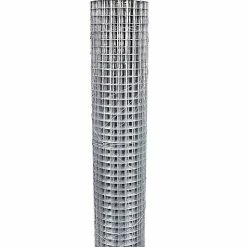 Castorama Grillage Soudé Blooma Maille 25 X 25 Mm Galva 10 X H.1 M