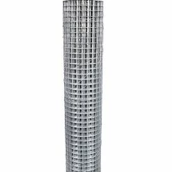 Castorama Grillage Soudé Blooma Maille 6 X 6 Mm Galva 2,5 X H.0,5 M