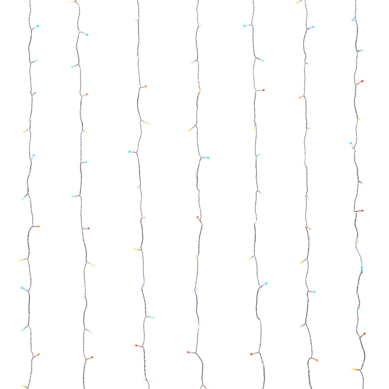 Castorama Guirlande Lumineuse Extérieure Rideau 240 LED 1,5 X H,2 M 3 Castorama Guirlande Lumineuse Extérieure Rideau 240 LED 1,5 X H,2 M