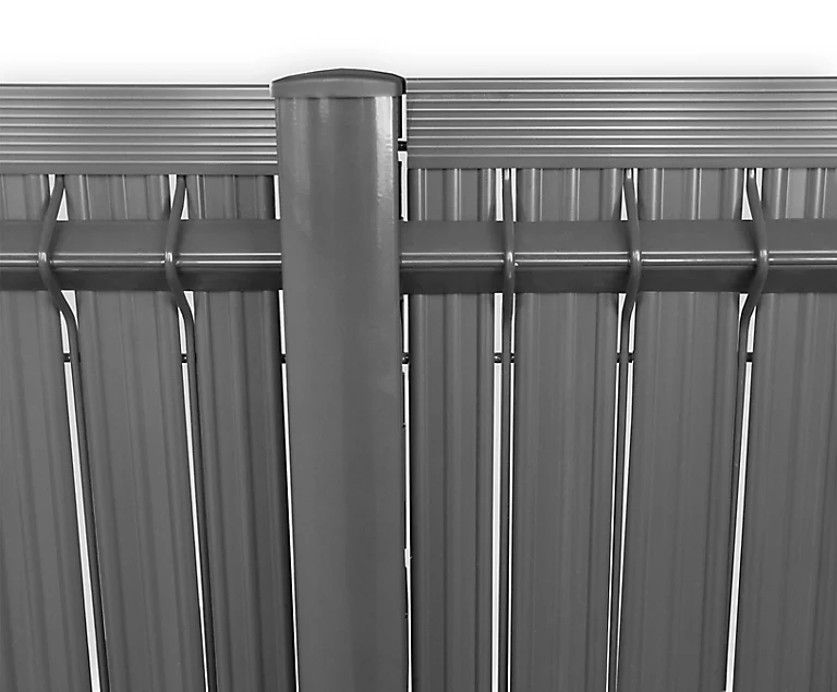 Castorama Kit Lames D'occulation Grises H.103 Cm 3 Castorama Kit Lames D'occulation Grises H.103 Cm