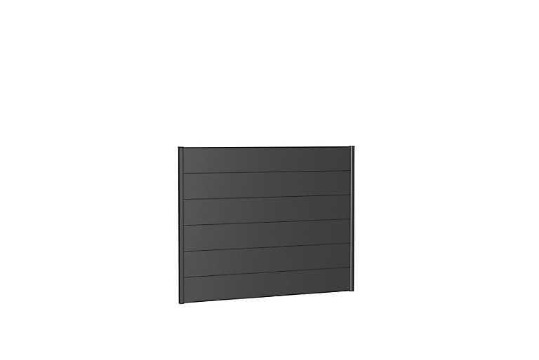 Castorama Panneau Acier Droit Biohort 180 X H.135 Cm Gris 3 Castorama Panneau Acier Droit Biohort 180 X H.135 Cm Gris