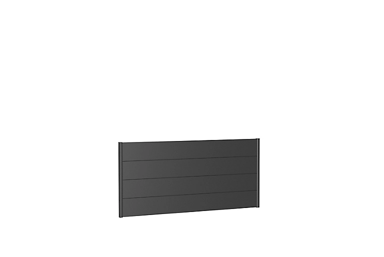 Castorama Panneau Acier Droit Biohort 200 X H.90 Cm Gris 3 Castorama Panneau Acier Droit Biohort 200 X H.90 Cm Gris