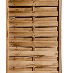 Castorama Panneau Arc Bois Blooma Arve Marron 30 mm 90 X H.180 Cm