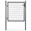 Castorama Portillon Pour Clôture Grillagée à Poteaux Ronds Gris 100 X H.100 Cm -Castorama Shop portillon pour cloture grillagee a poteaux ronds gris 100 x h 100 cm3663602729570 01c