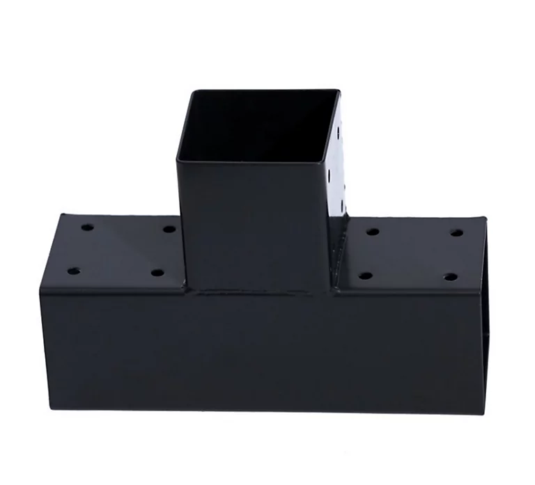 Castorama Raccord Pour Poteau Simple T Métal Blooma Leie RAL 7021 Gris 7 X 7 Cm 3 Castorama Raccord Pour Poteau Simple T Métal Blooma Leie RAL 7021 Gris 7 X 7 Cm